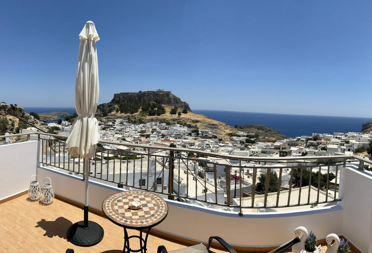 Lindos Anatoli Luxury Villa ภายนอก รูปภาพ